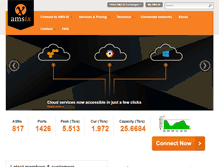Tablet Screenshot of ams-ix.net